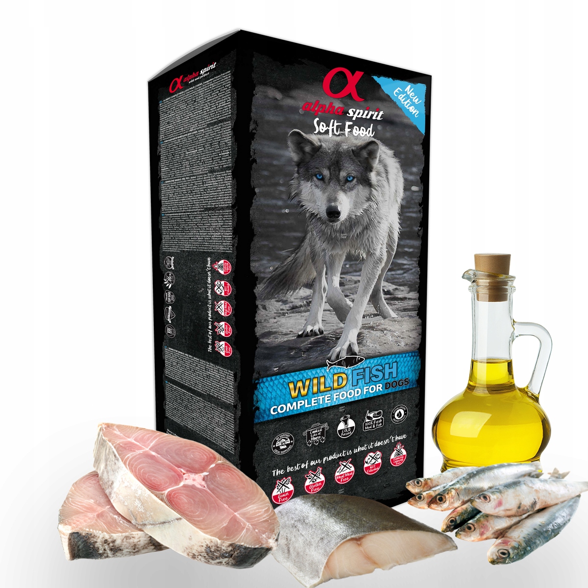 Alpha Spirit Wild Fish 9kg only