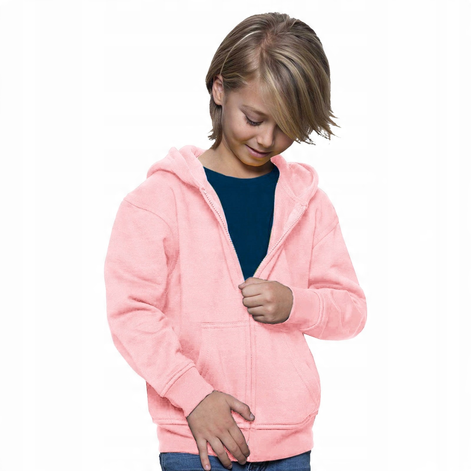 

Dziecięca Bluza z Kapturem Kangur XXL 146-152