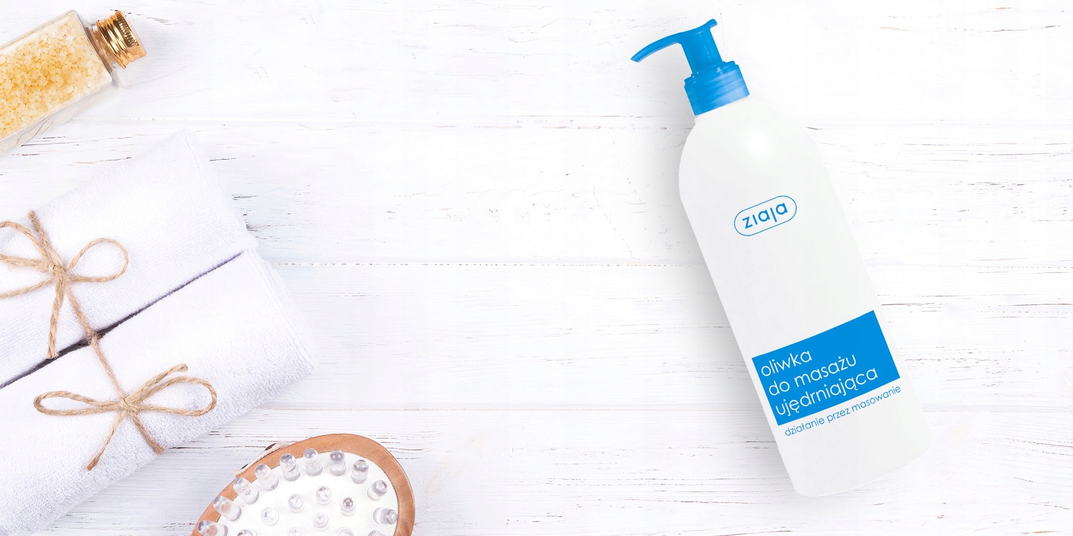 OLIWKA DO MASAŻU UJĘDRNIAJĄCA OLEJEK ZIAJA 500 ML Pojemność 500 ml