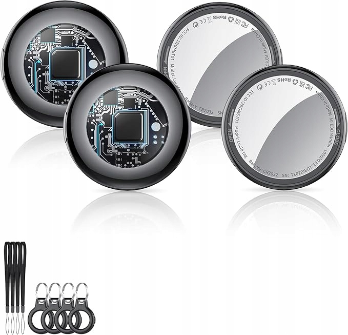 Lucid Tag -Kompaktowy,lekki lokalizator GPS(Apple Find My) Ios zestaw 4szt
