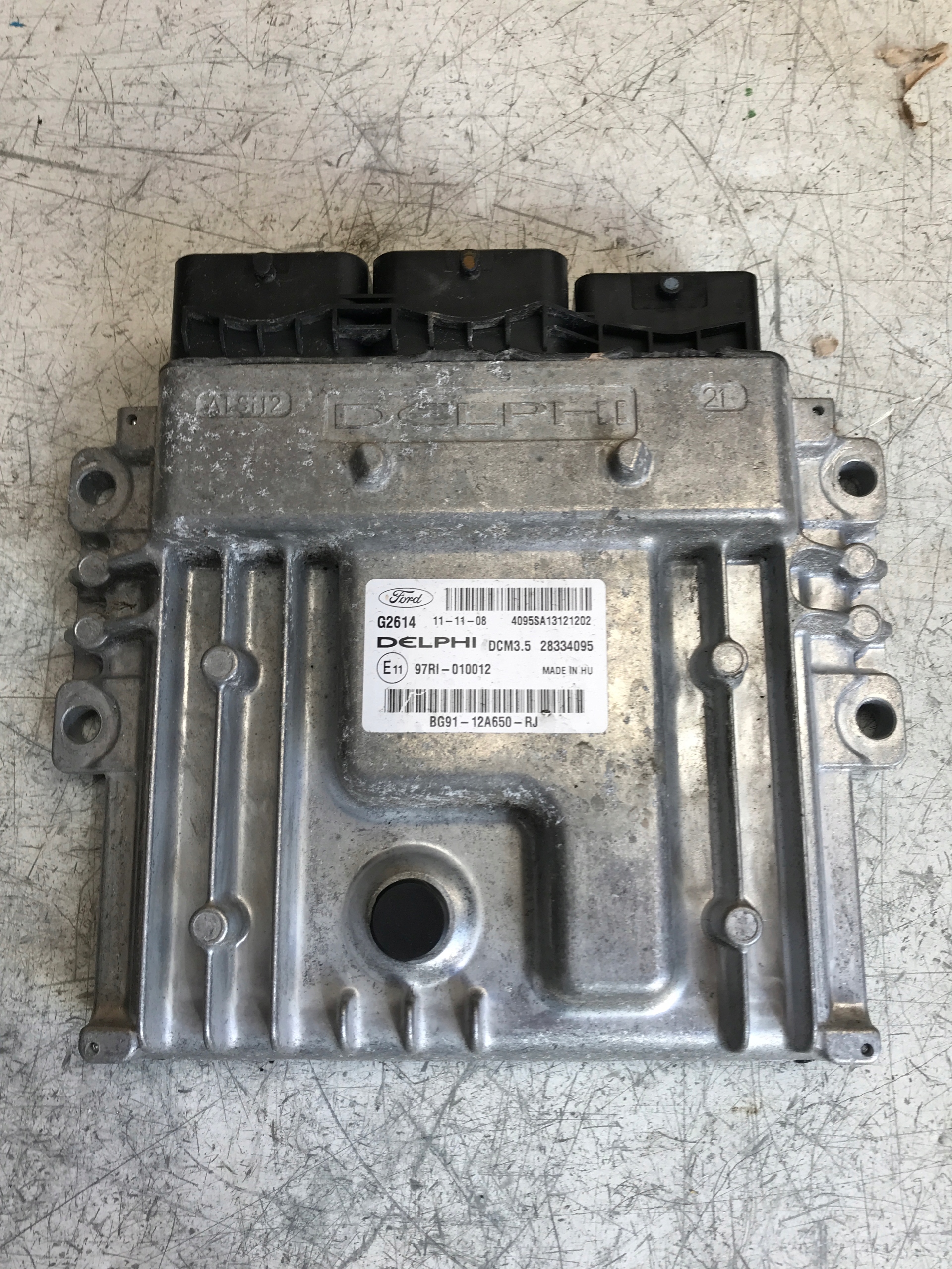 computer control unit of the engine FORD MONDEO MK4