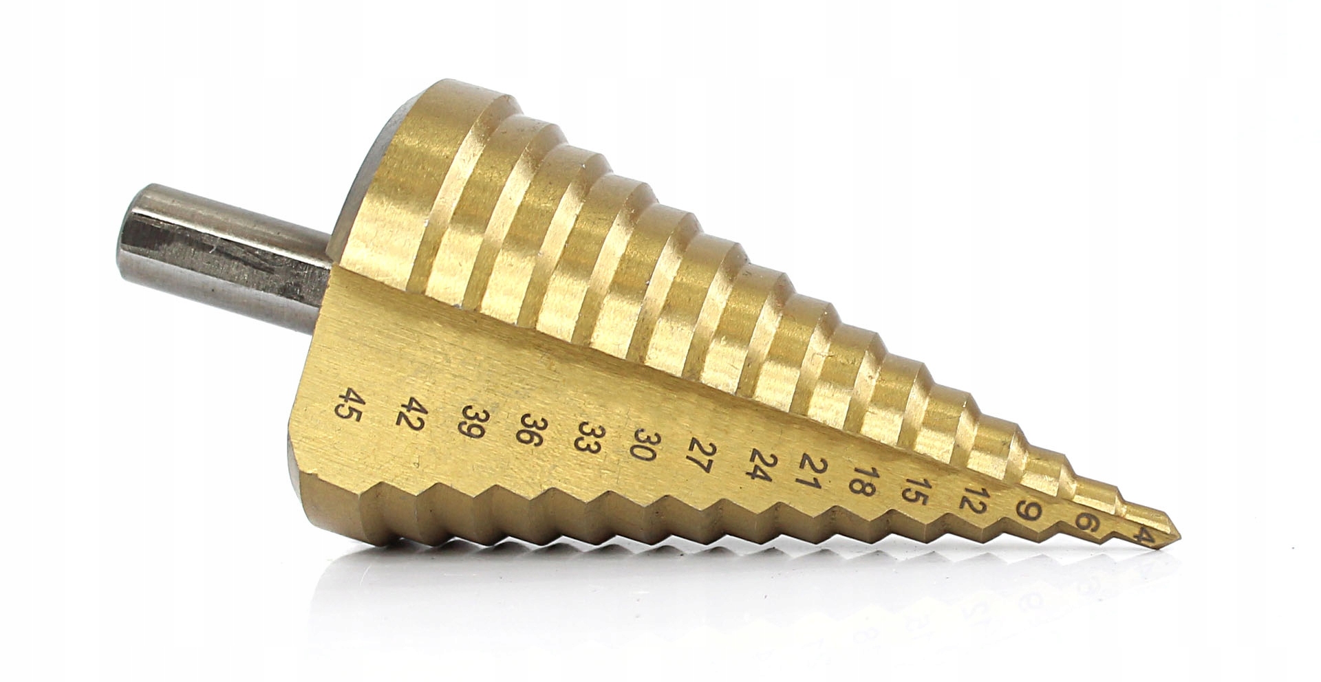 

Wiertło Stopniowane Stożkowe Choinkowe 4-45 mm