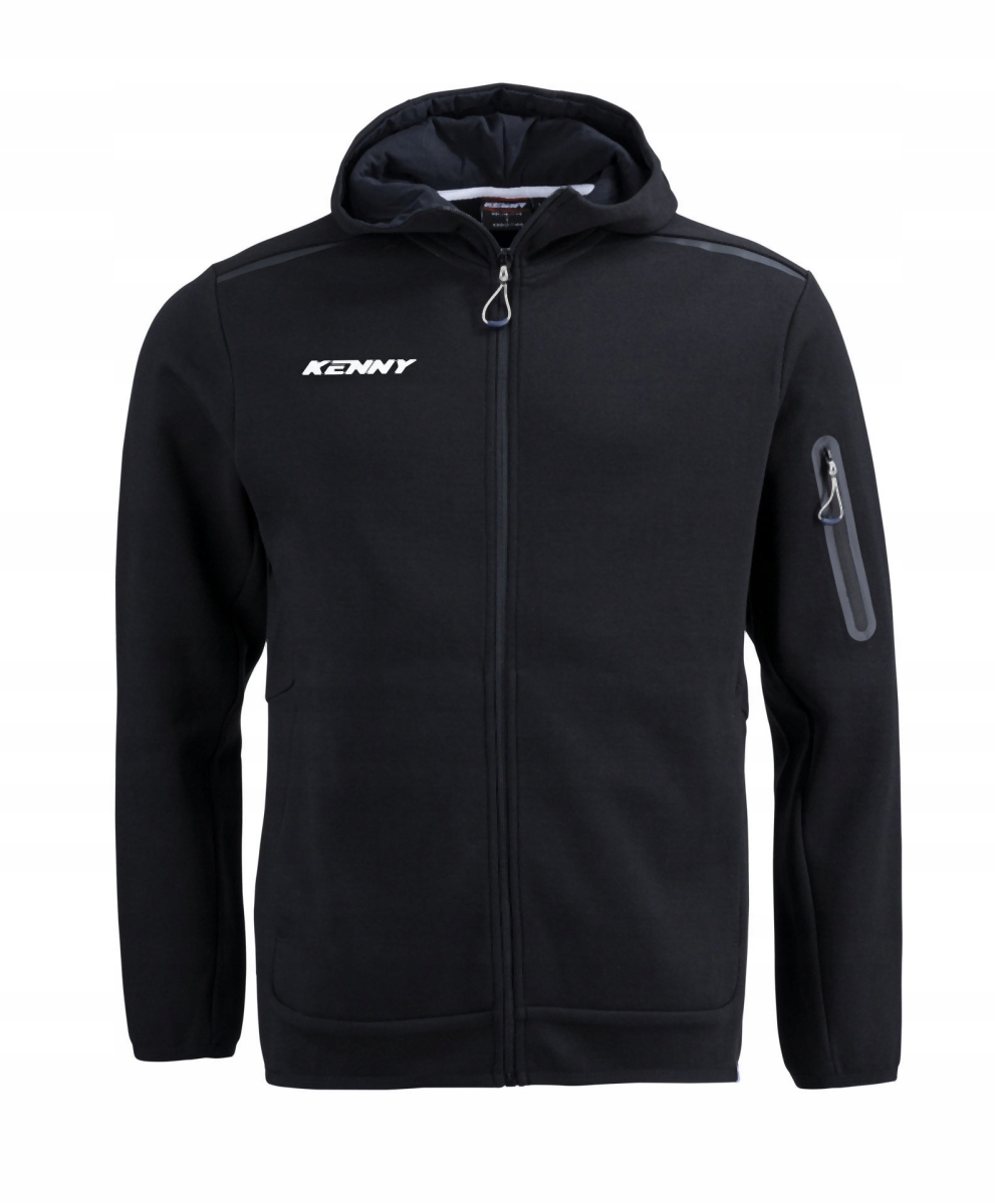 Kenny Racing Bluza S Kapucňou Core Black Farba Čierna Veľkosť XL