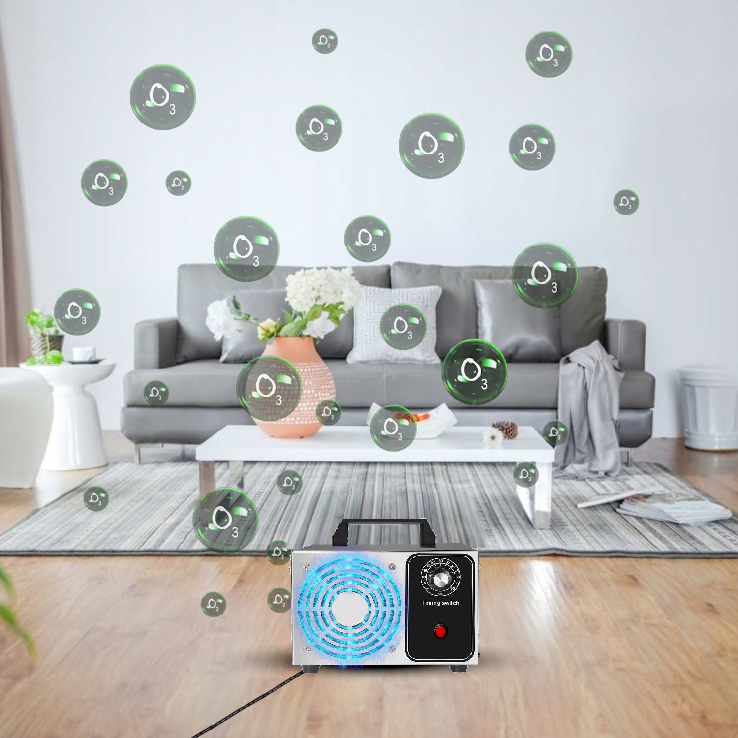 GENERATOR OZONU OZONATOR MOCNY DO DOMU SAMOCHODU sterylizacja dezynfekcja Marka DM