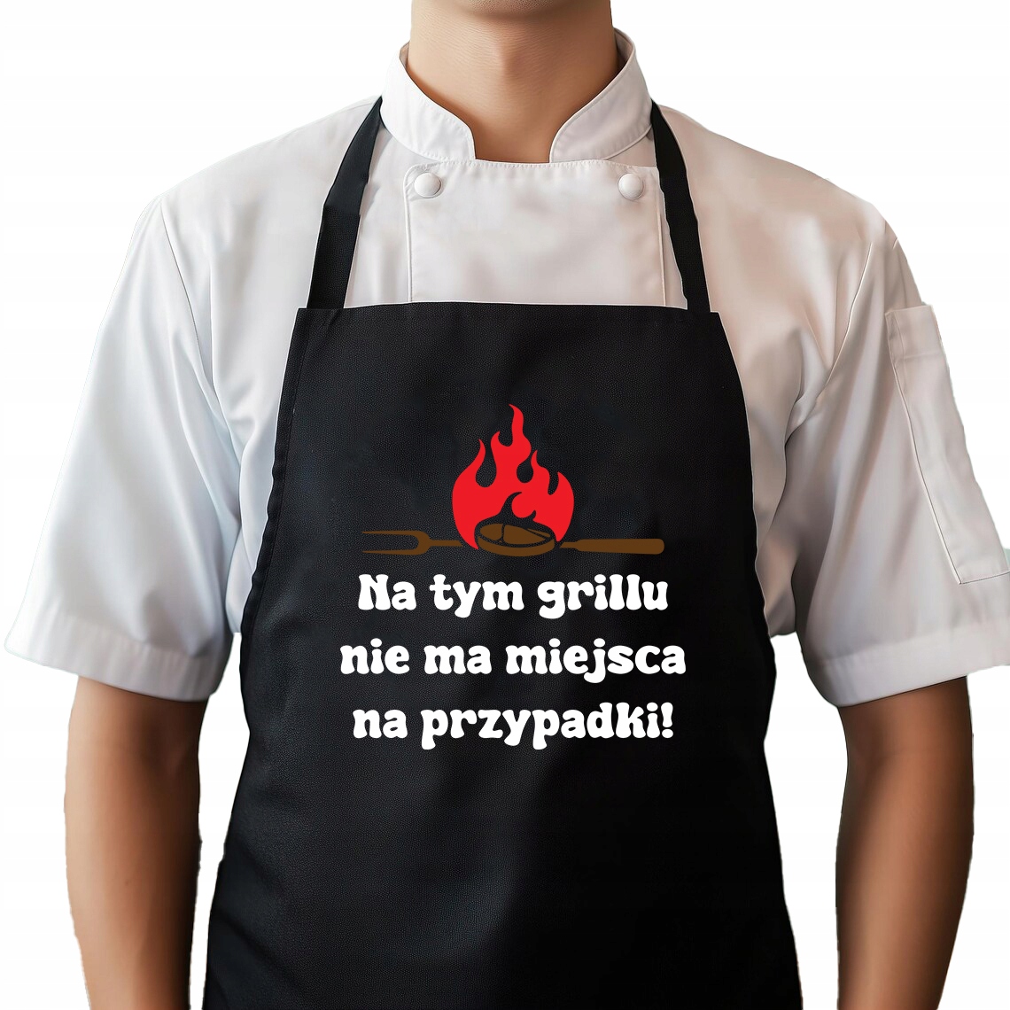 Černá Zástěra Dárek pro tatínka k svátku otců Neexistuje místo pro případy