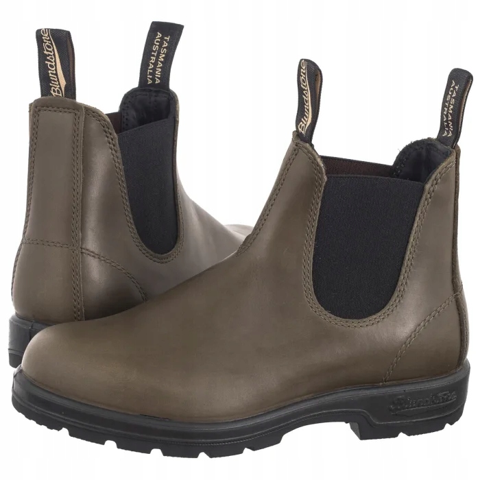 Kožené boty Blundstone 2052 Dark Green, zelené