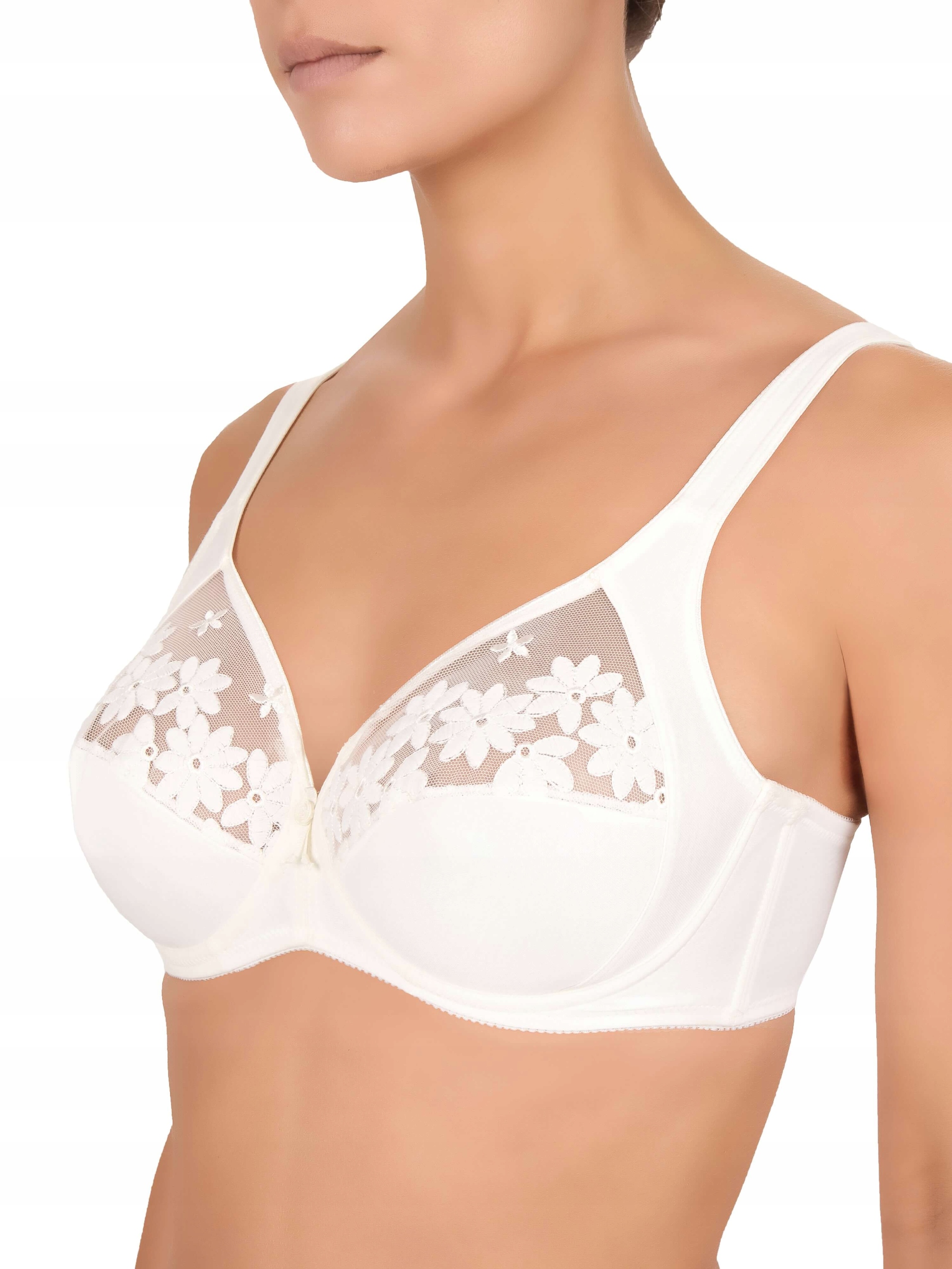 Felina Biustonosz 555 Swiss Broderie 80D naturalny