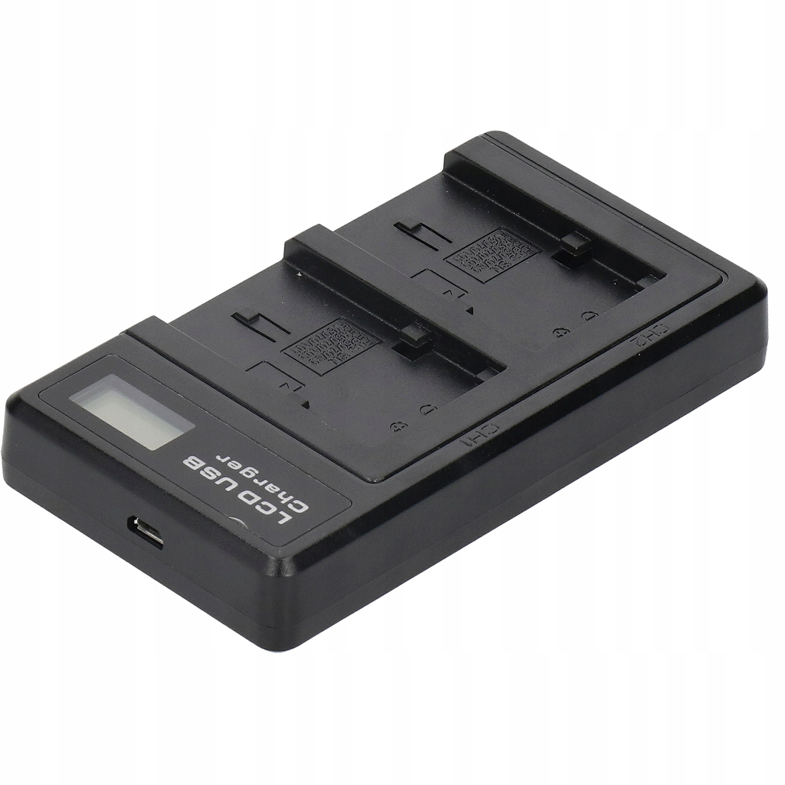 Plastikowa adowarka do akumulatora z wyświetlaczem LCD Podwójne G6