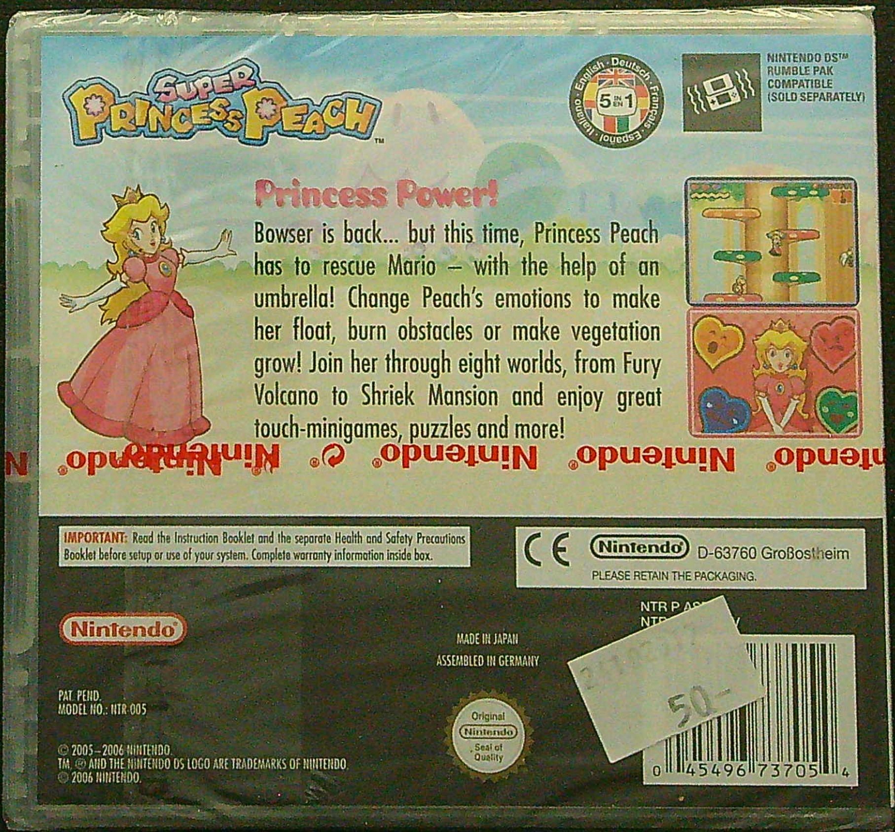 Super Princess Peach / NOWA / Tematyka gry akcji