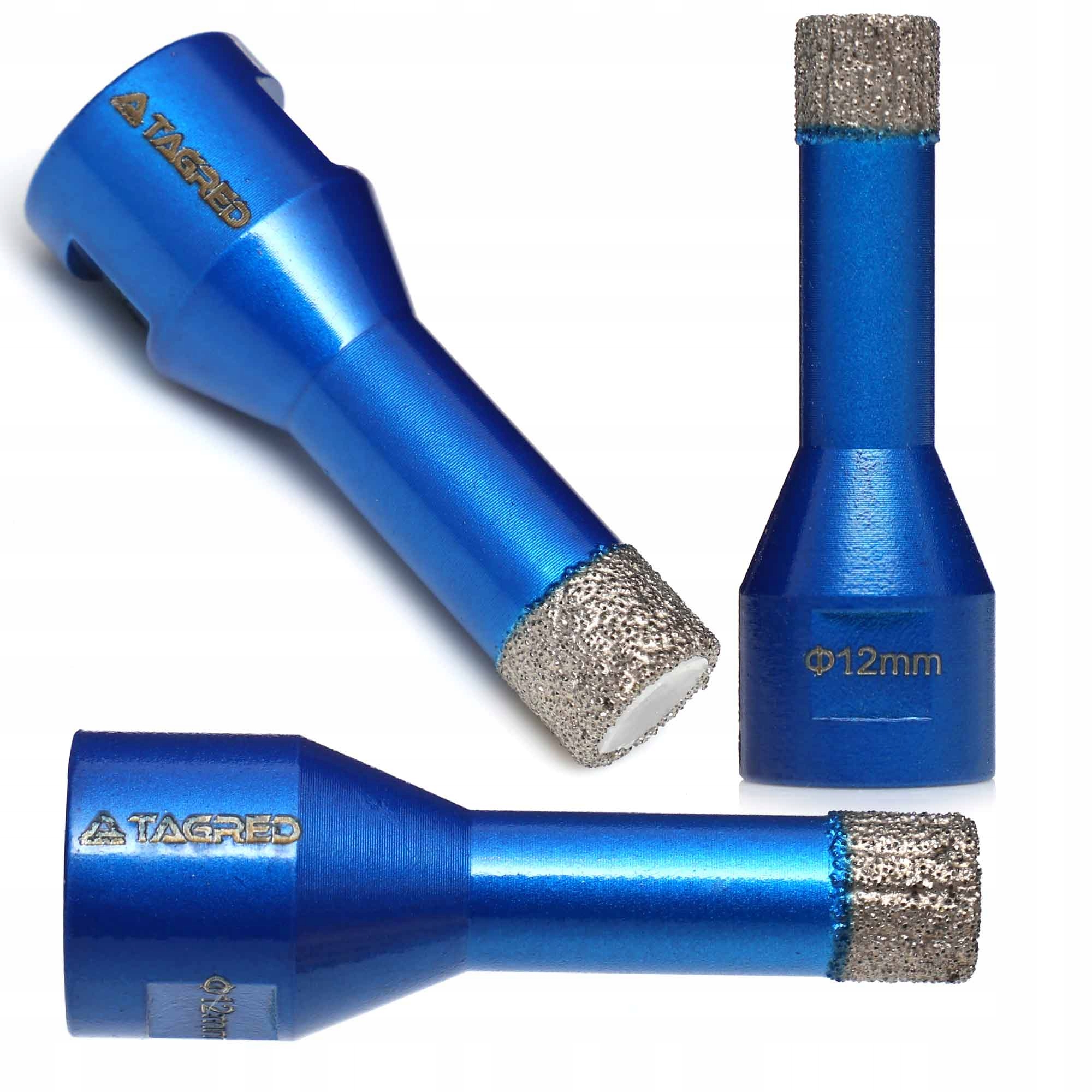 

Otwornica Koronka Diamentowa Do Glazury 12MM M14