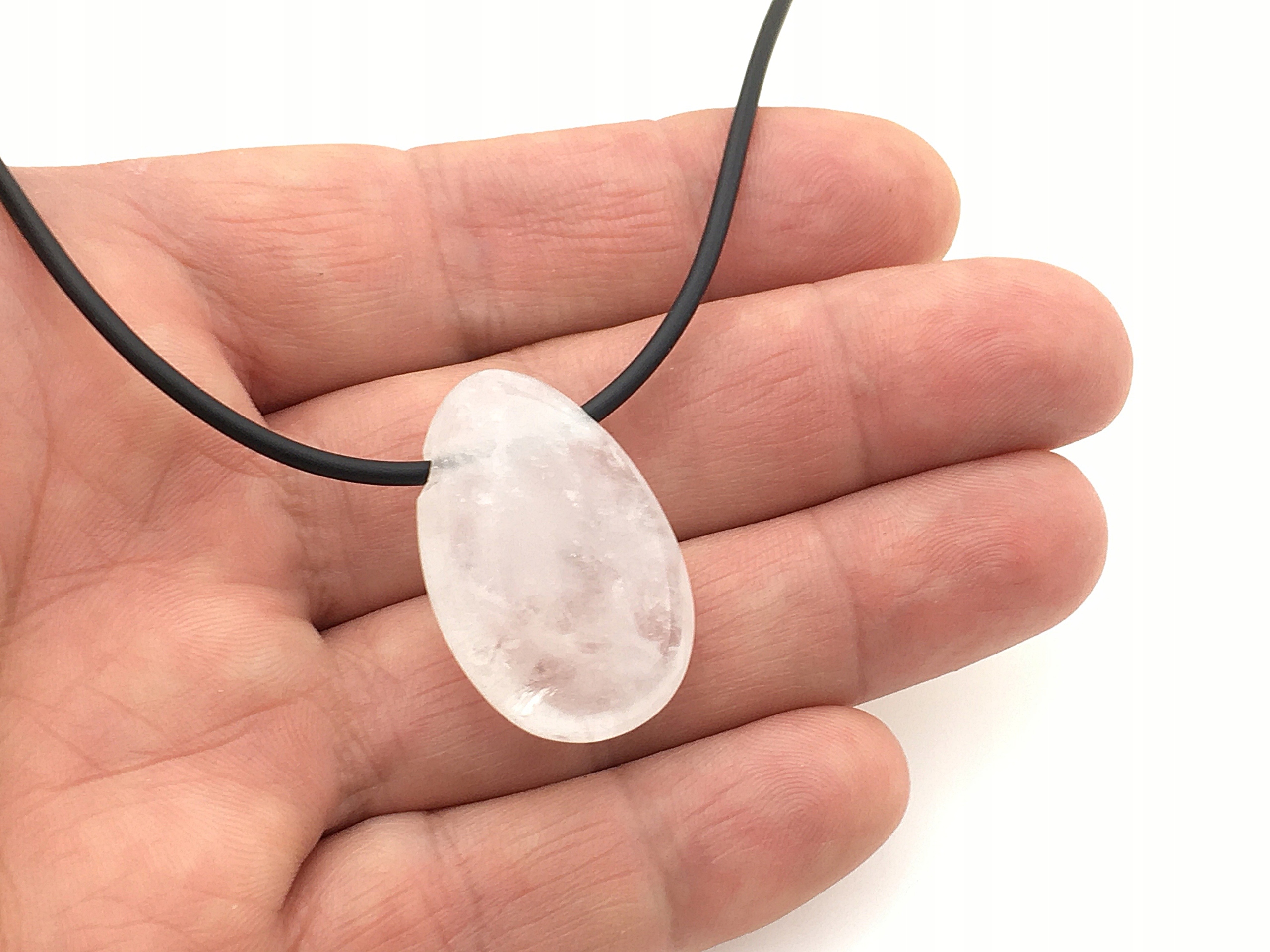 

wisiorek zawieszka amulet kamień kryształ górski