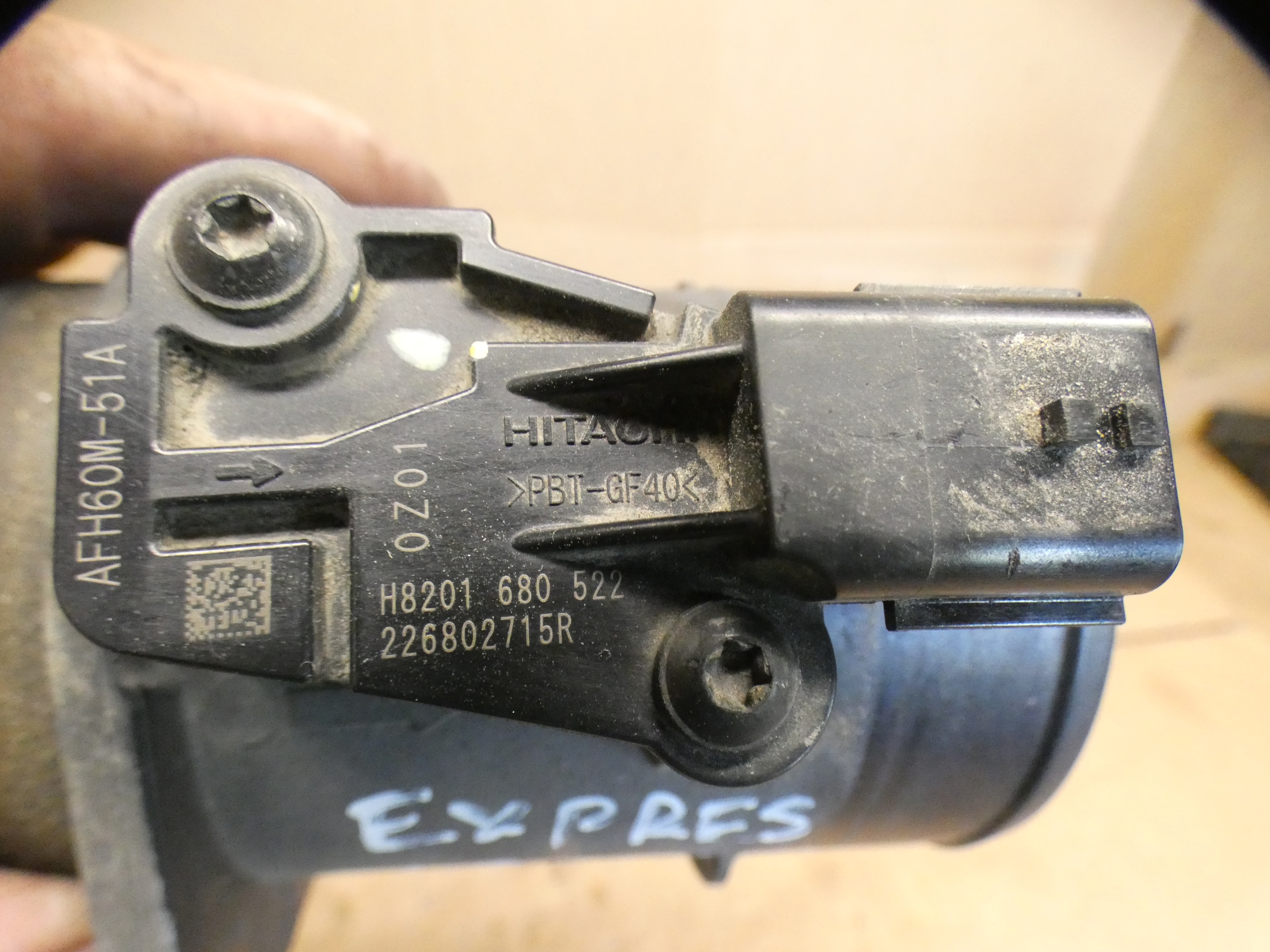citan w415 kangoo II 1.5 dci flow meter 226802715R