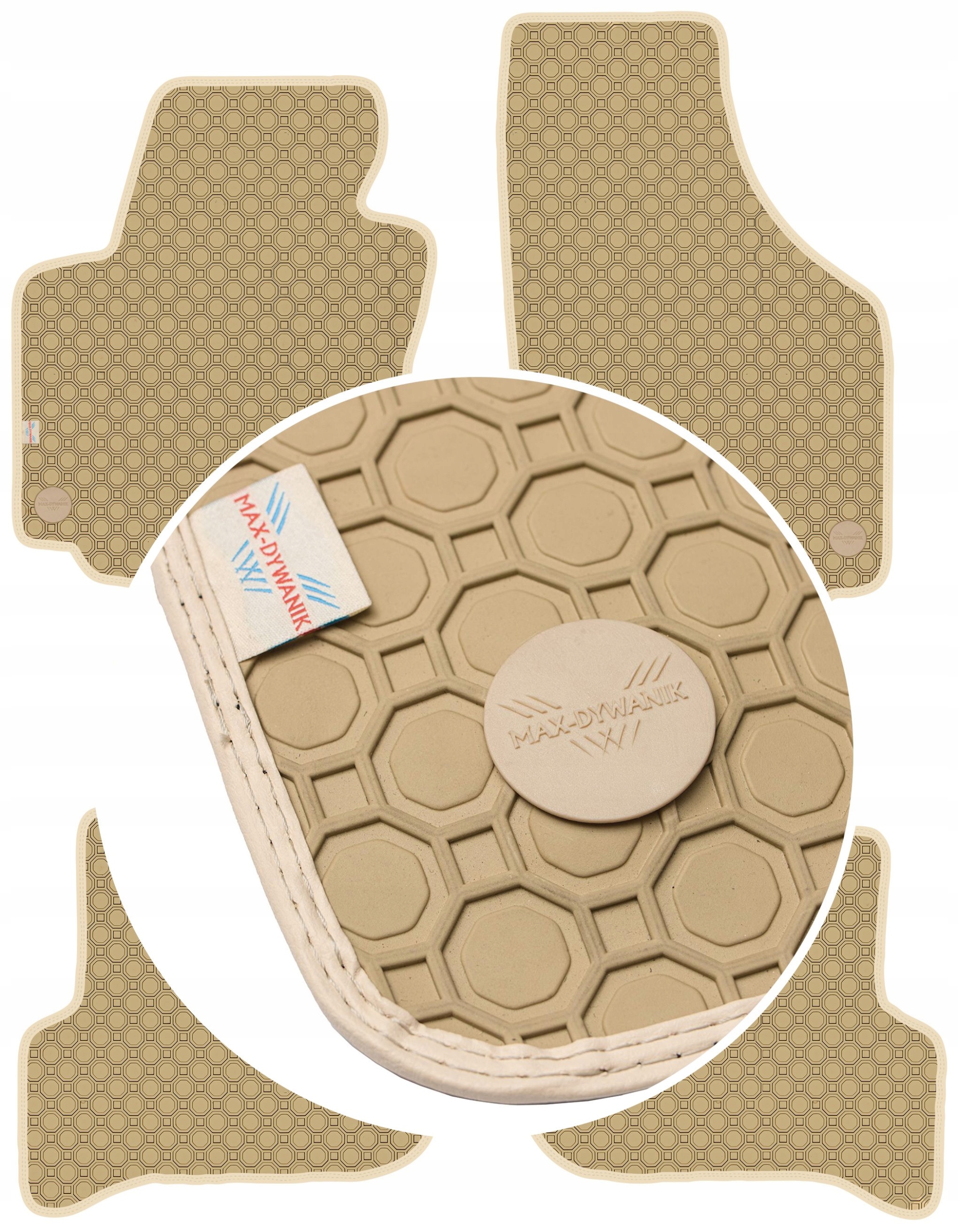 Seat Altea XL 2006-2015 Koberce Béžové