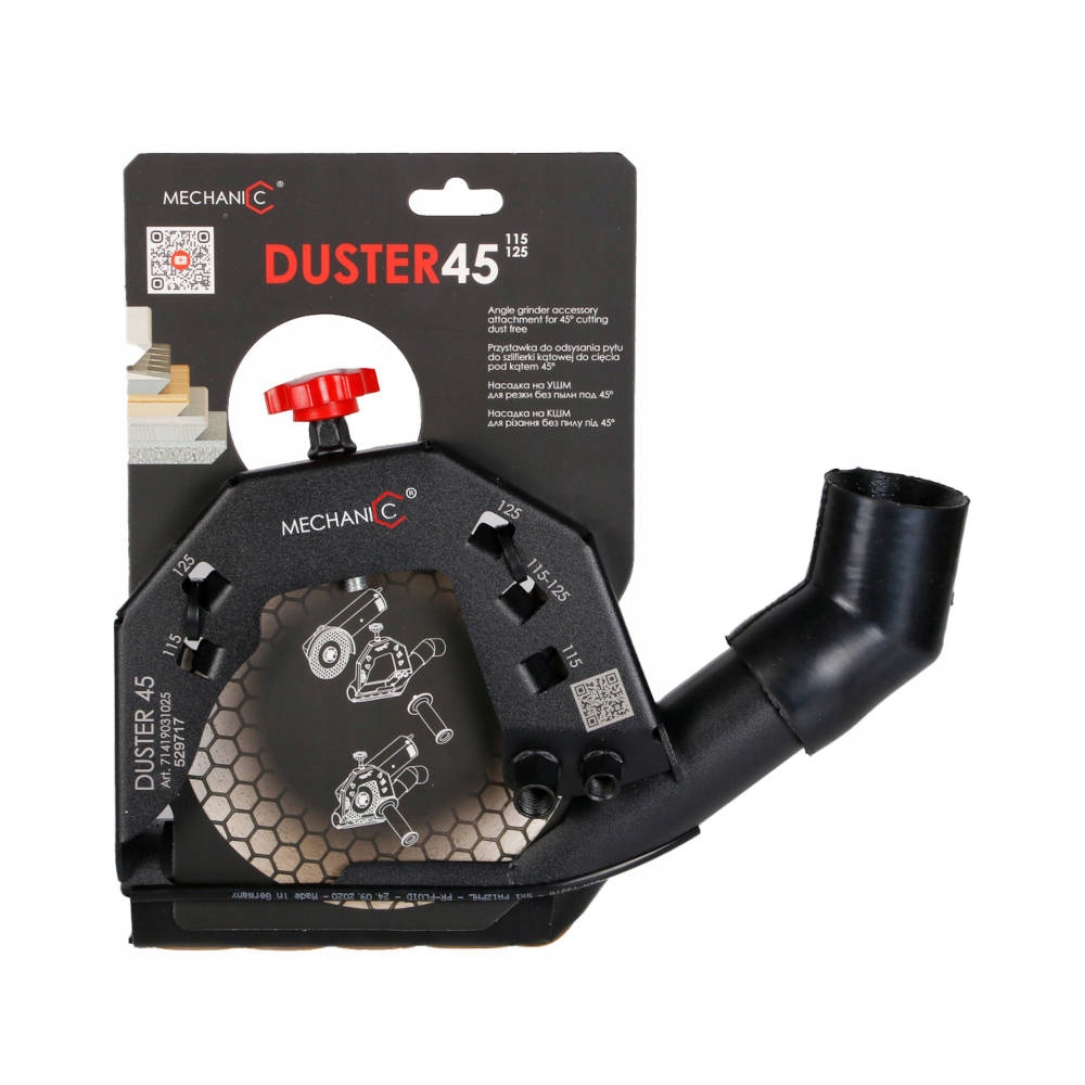 Odsávací Nástavec Pro Mechanickou Brusku DUSTER45 Distar 71419031025
