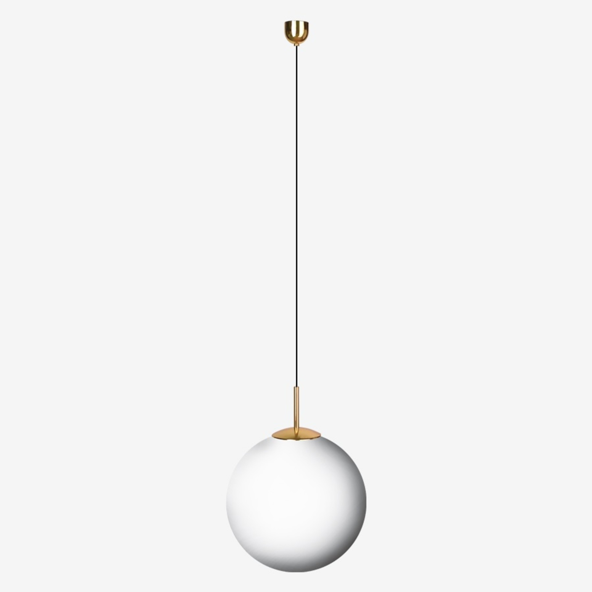 Lucis závesné svietidlo Polaris Zk 26,2W Led 3000K sklo mosadz opál ZK.P1.400