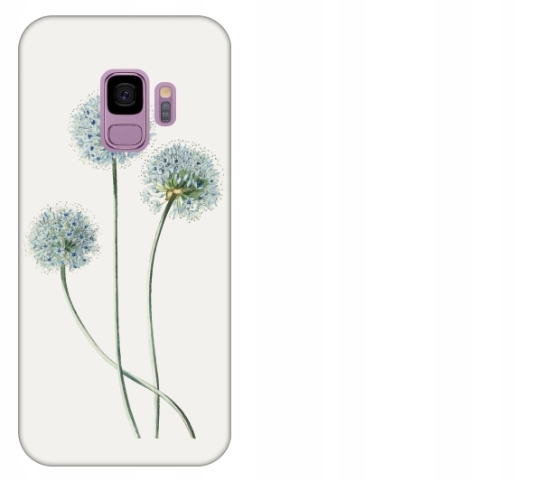 

Etui pokrowiec Samsung Galaxy S9 Kwiat niebieski a