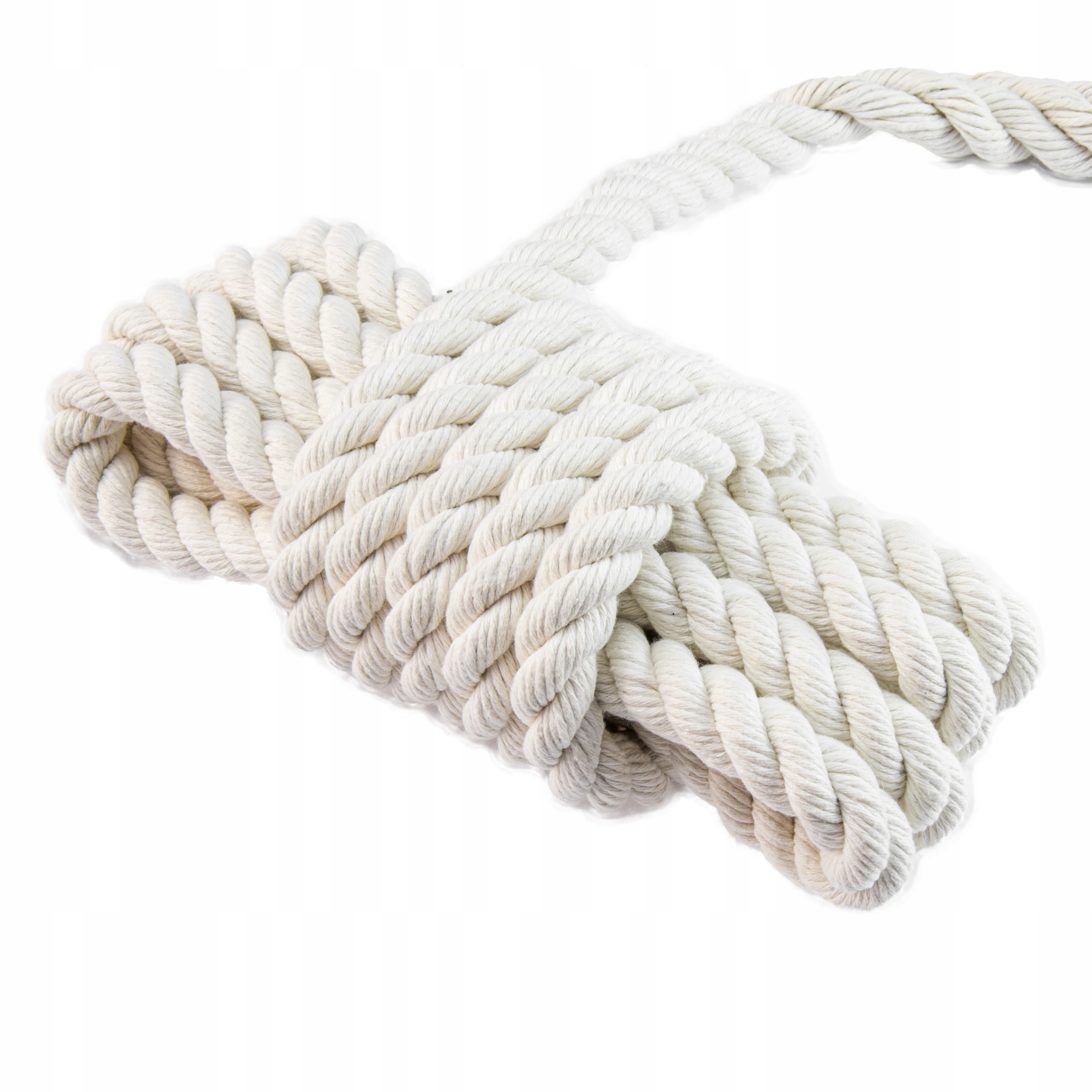 Lano Lanko Bavlněné Dekorativní Bavlněná šňůra 10mm 25m