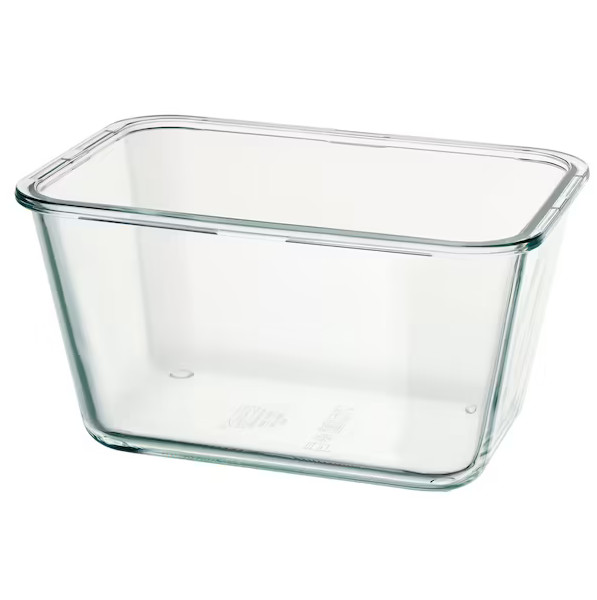 

Ikea 365 Pojemnik na żywność prostokąt szkło 1,8l