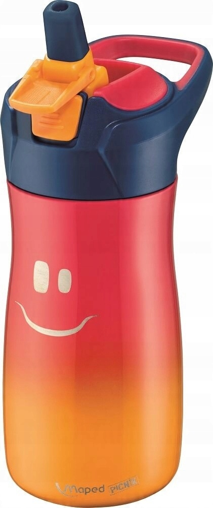 Kubek 430ML Školská Fľaša na nápoj pre dieťa Fľaša Na Pitie Školská ružová