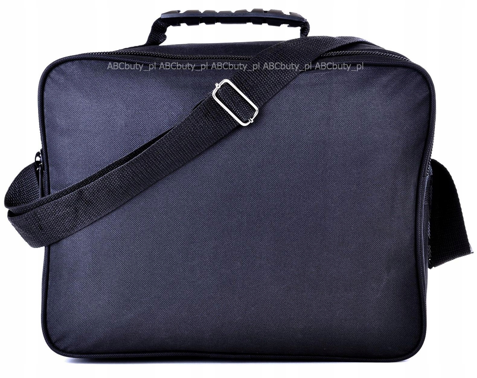 G1-12 POZIOMA CZARNA TECZKA MĘSKA NA RAMIĘ STUDIA Długość paska 126 cm