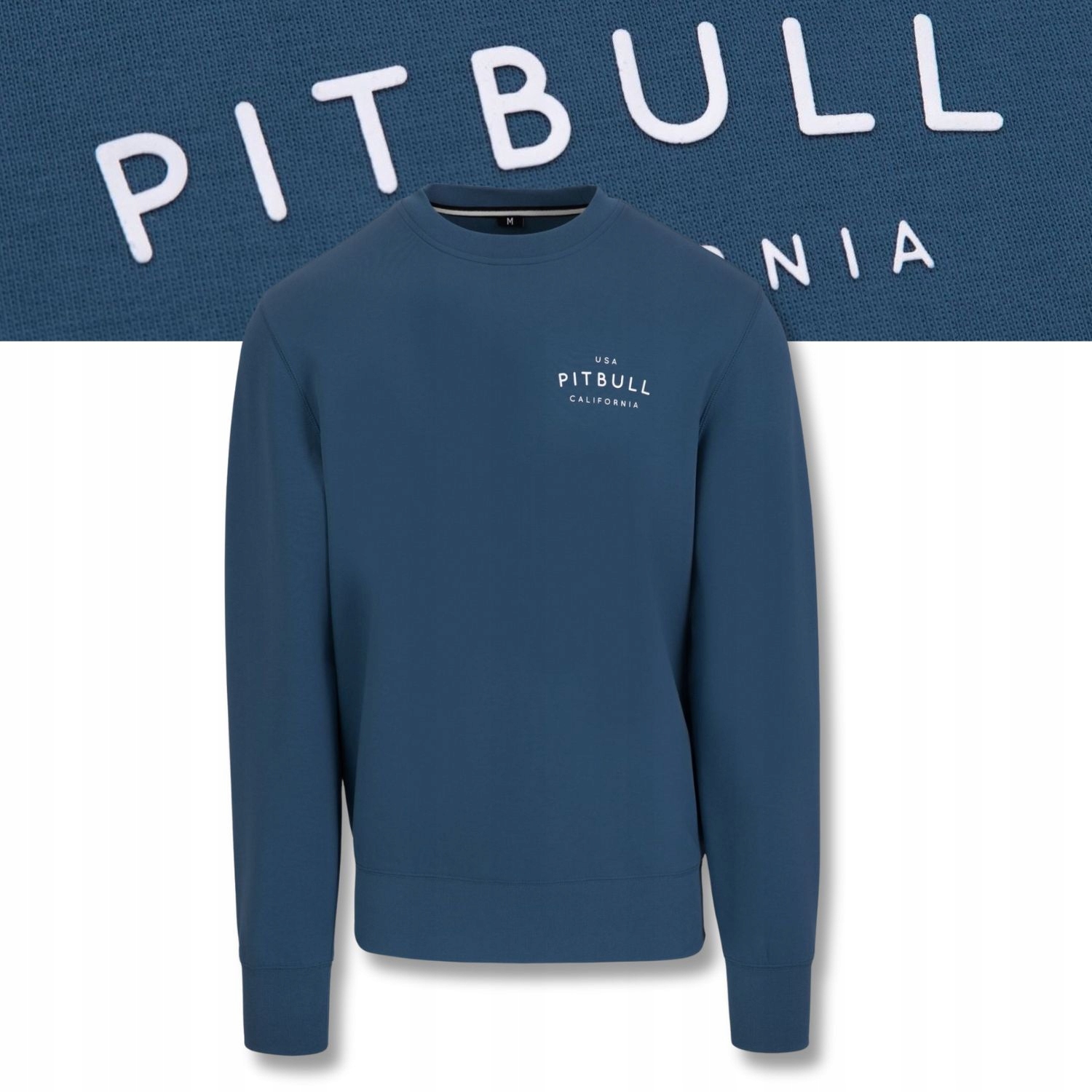 Pánská Mikina Pitbull Sampson Pravidelná Pohodlná bez kapuce