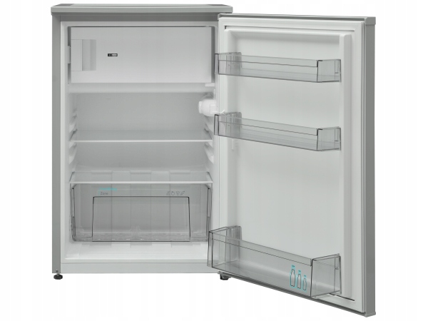 Lodówka Mała Podblatowa z Zamrażalnikiem do -24C Sharp 84cm Srebrna