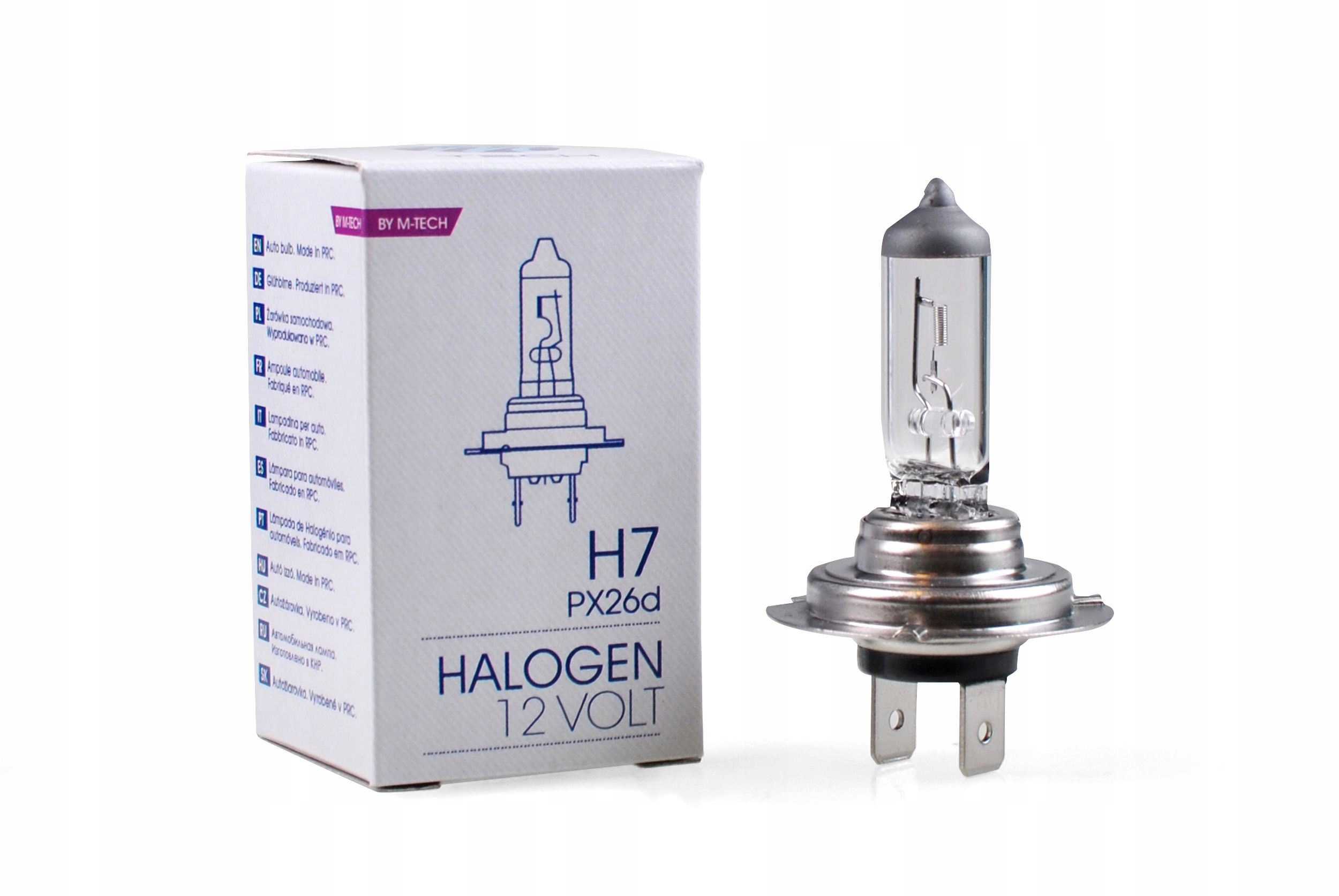 

Żarówka halogenowa M-Tech H7 55 W MTH7
