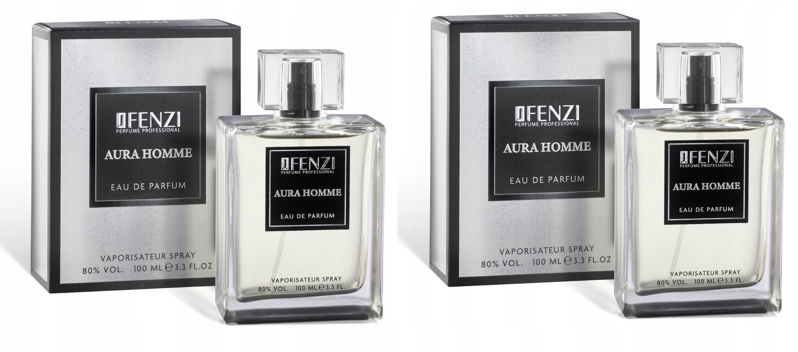 JFenzi Aura Homme eau da parfum 2x100 ml