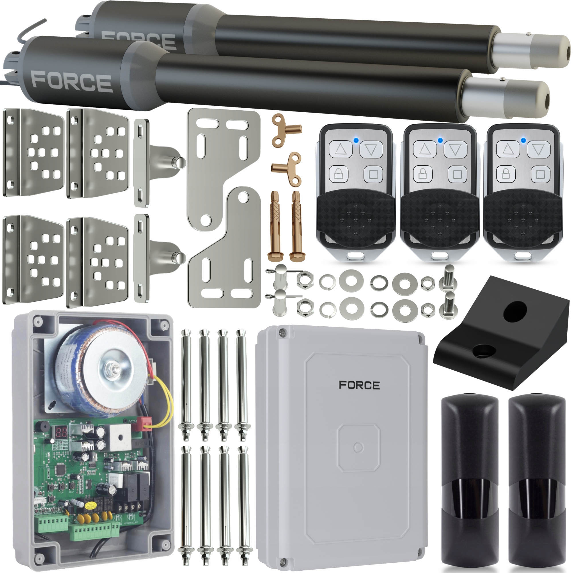 Sada pro křídlové brány Force SW200 2x2 m