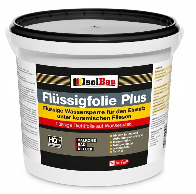 Folia w Płynie na Zewnątrz do Łazienki Balkon Mrozoodporna 20kg