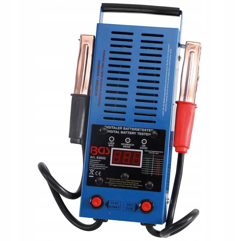 Digitálny tester akumulátora Bgs 63502