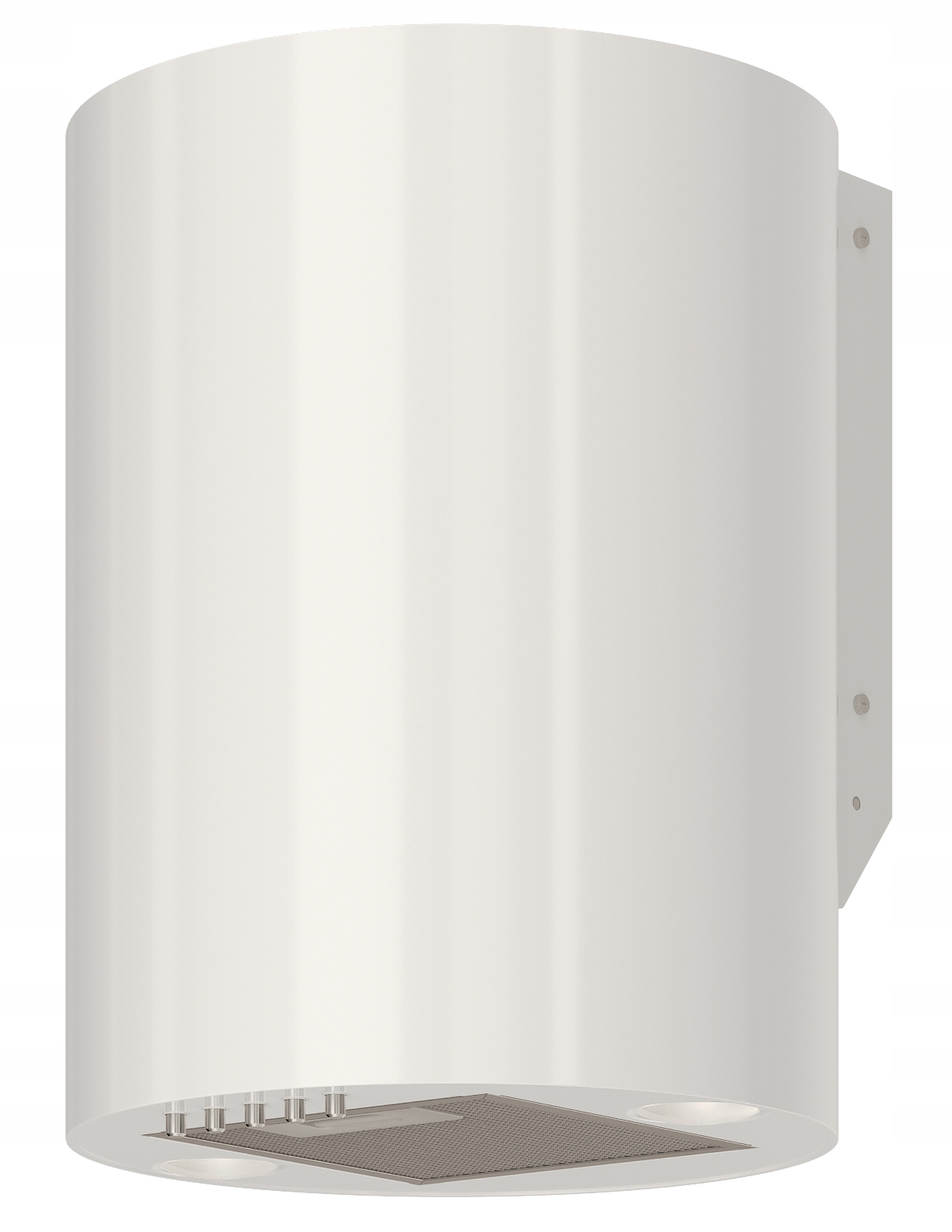 OKAP KUCHENNY TUBA PRZYŚCIENNY BIAŁY MAAN ELBA