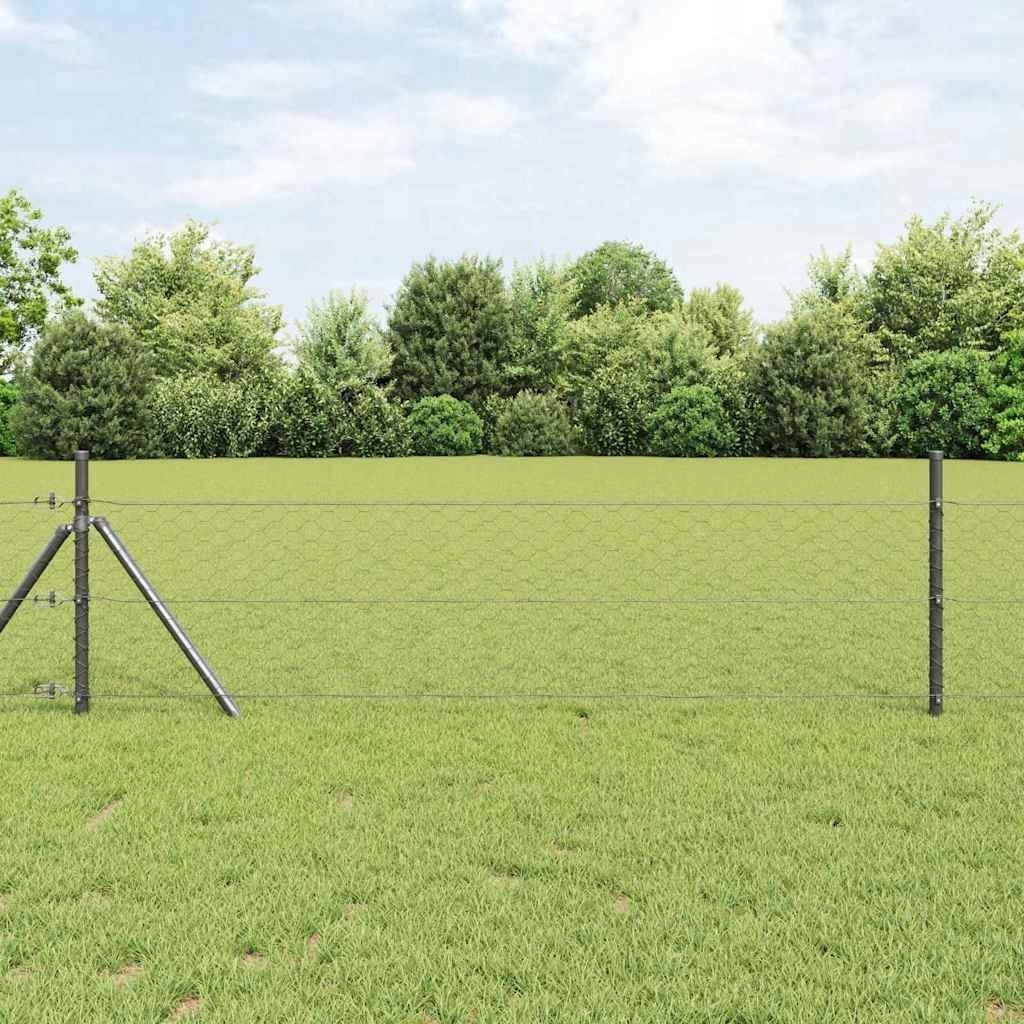Oplocení plot Šedý 1 x 100 m Ocel