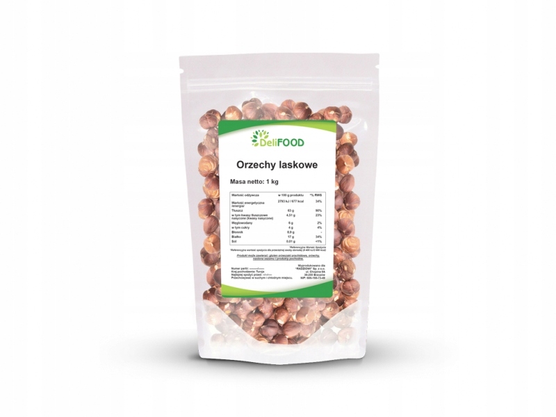 Levně Lískové Ořechy Loupané Přírodní Čerstvé 1000 G 1 Kg, Velké, Výborné