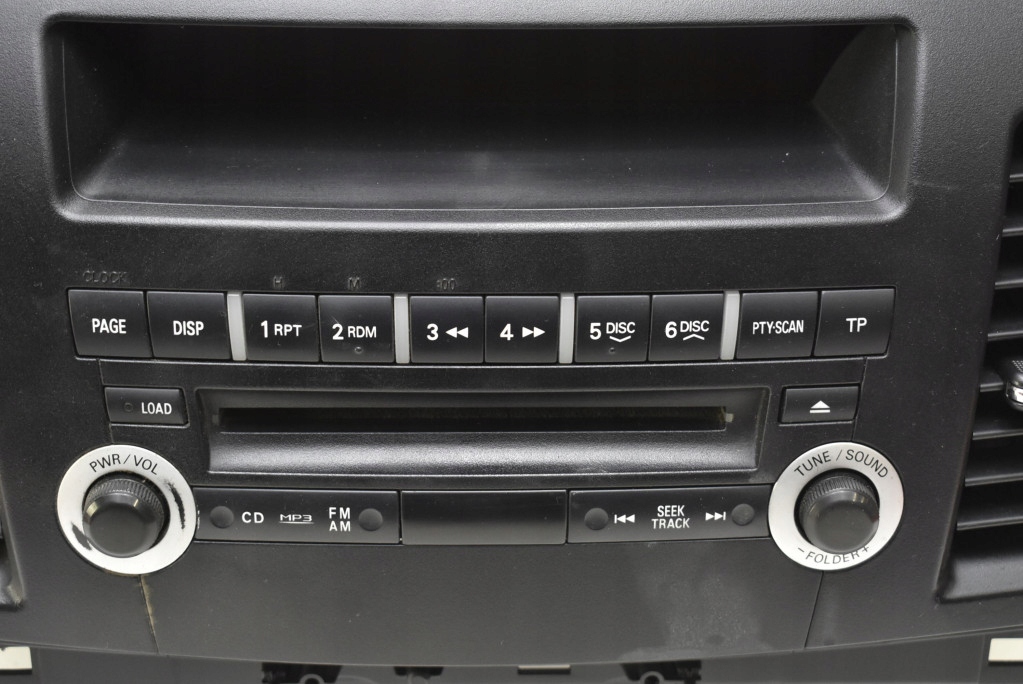 RADIO PANEL RADIA CD MP3 MITSUBISHI LANCER 8 VIII 07-11