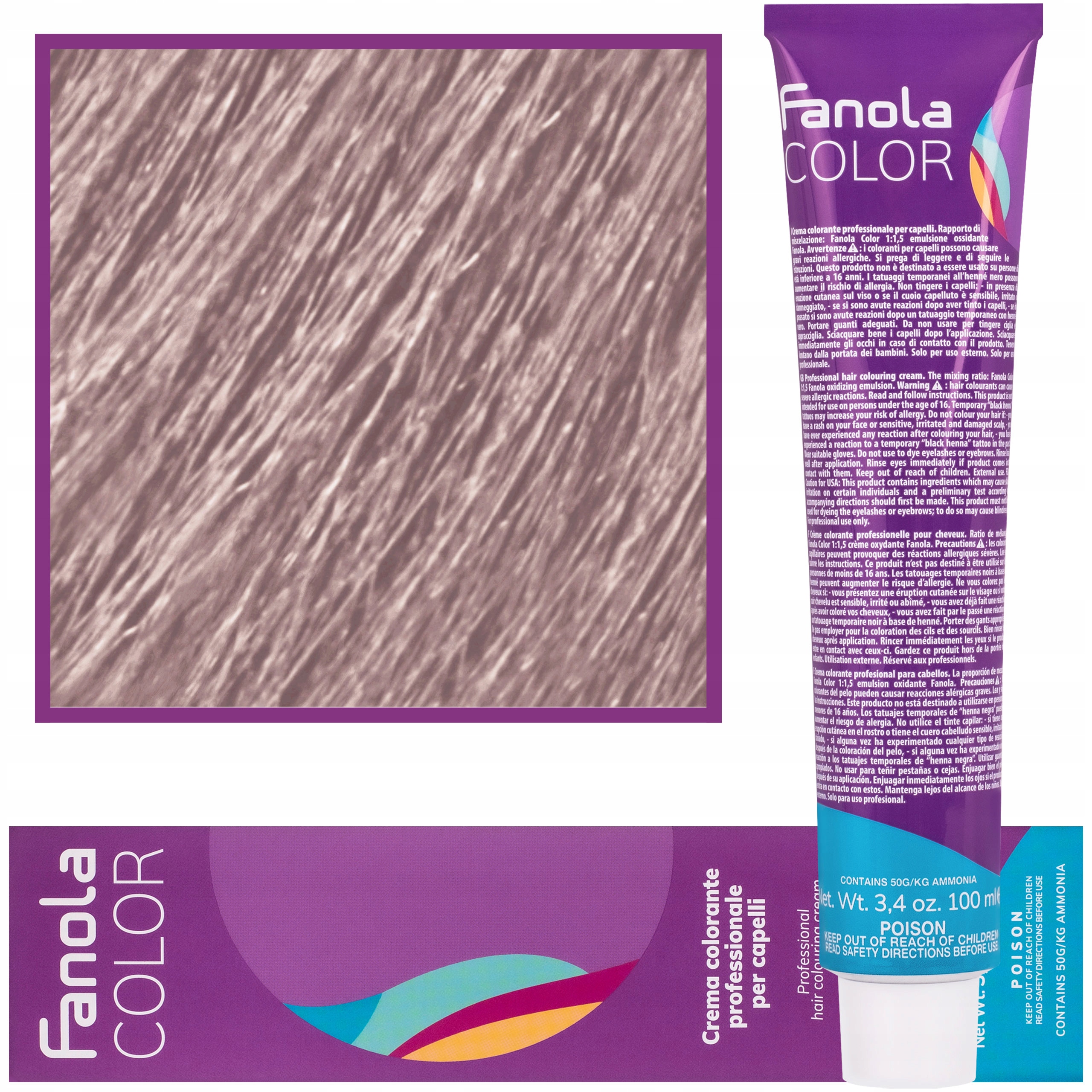 

Farba do włosów Fanola 100ml kolor 12,2