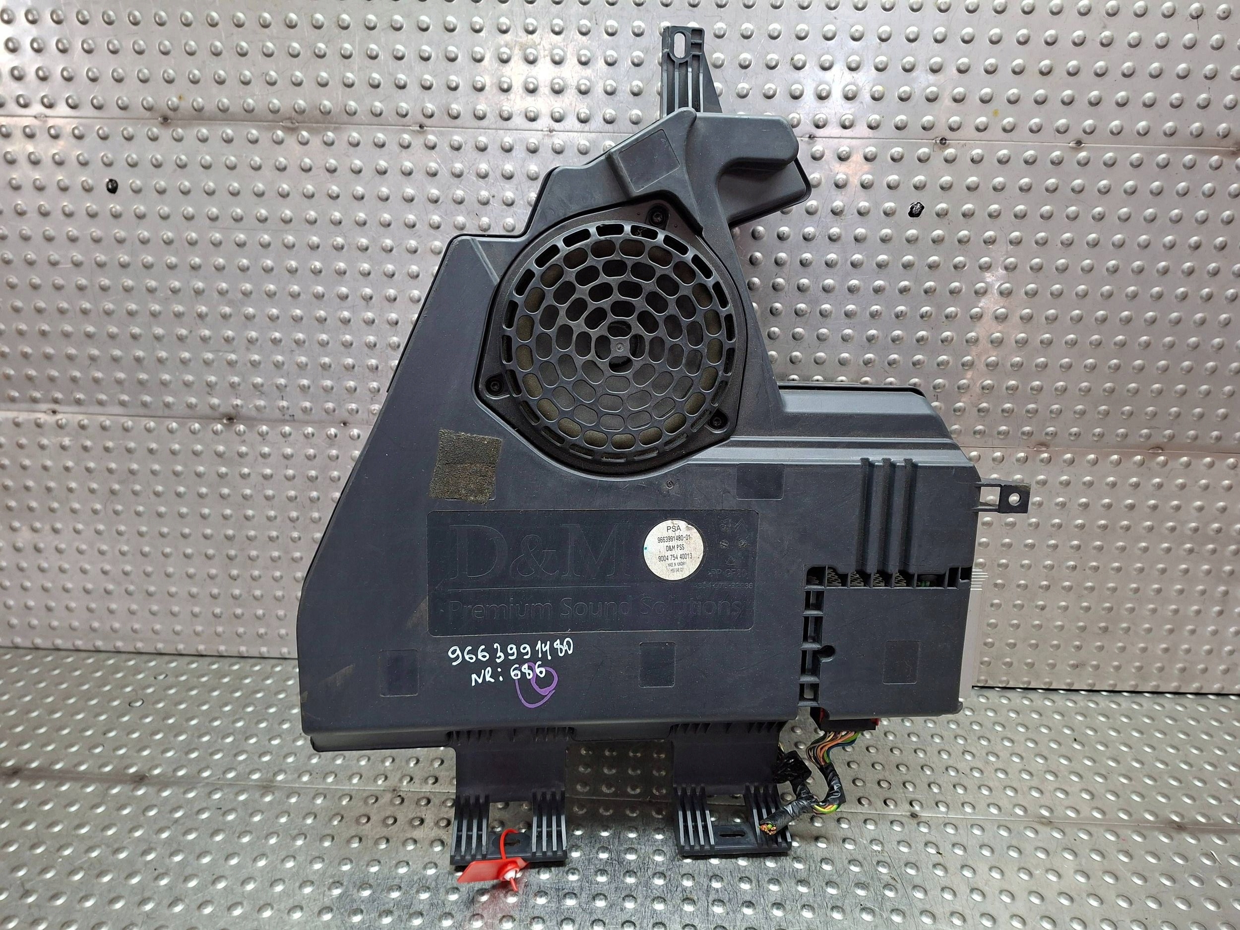 SUBWOOFER speaker 9663991480 CITROEN DS3 2011