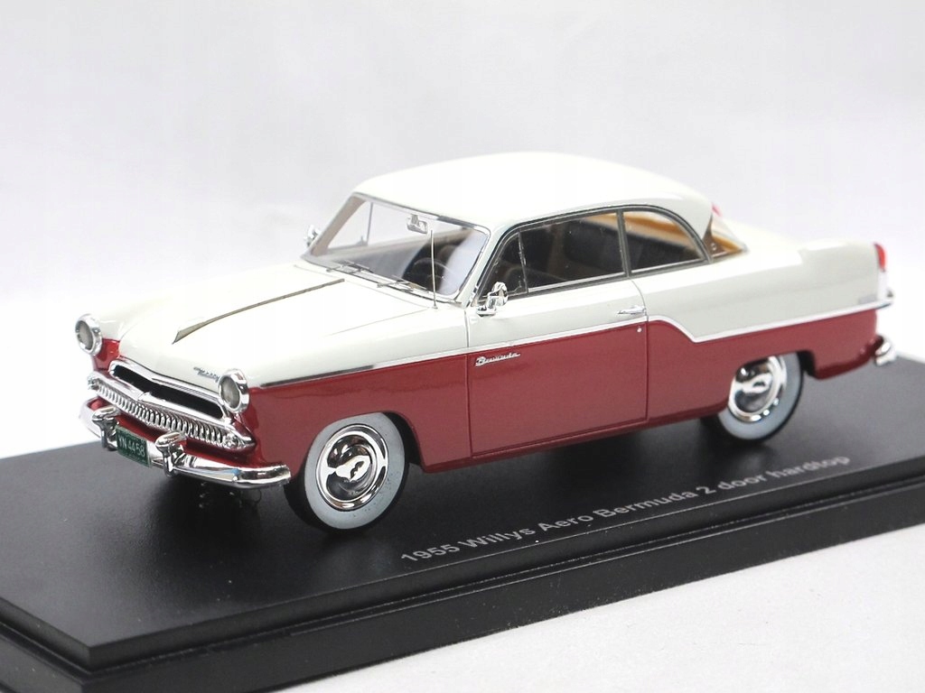 Willys Aero Bermuda 2-dveřová pevná střecha 1955 1/43 Esval