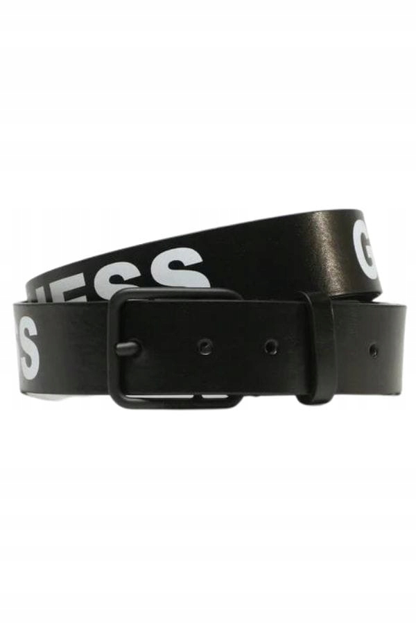 Pásek pánský Guess BM7785 P3435 černý XL