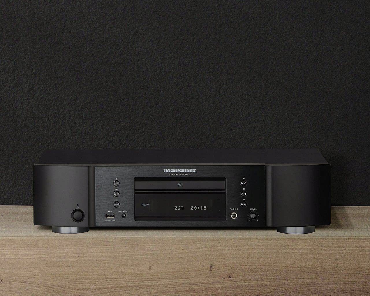 MARANTZ CD6007 ODTWARZACZ CD HIFI USB WZMACNIACZ SŁUCHAWKOWY CZARNY — miniatura 4
