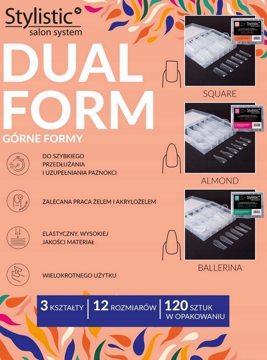 STYLISTIC GÓRNE FORMY DUAL FORM BALLERINA 120SZT Marka inna marka