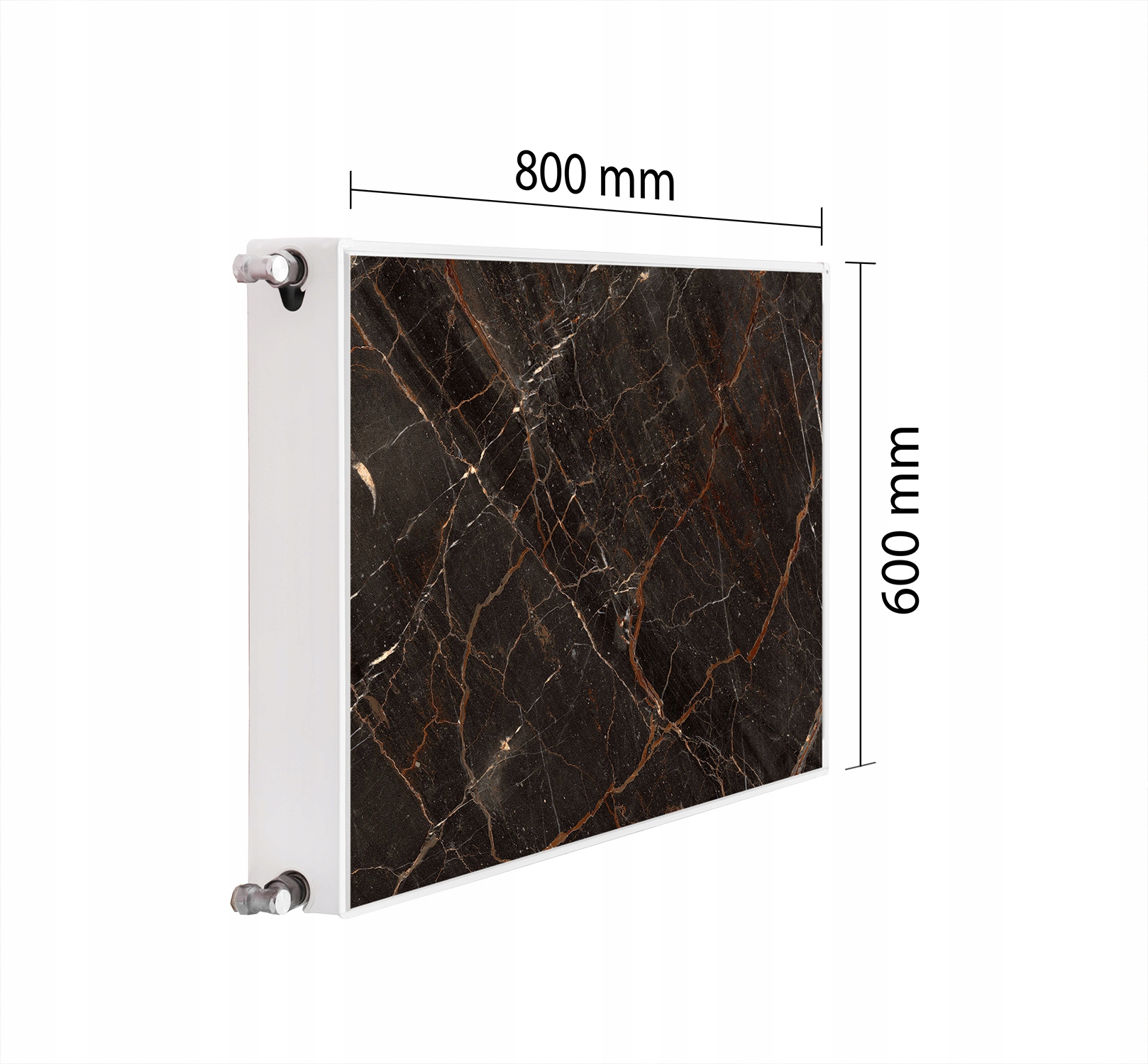 OSŁONA NA KALORYFER MAGNETYCZNA 80x60 MARMUR MATA MAGNES