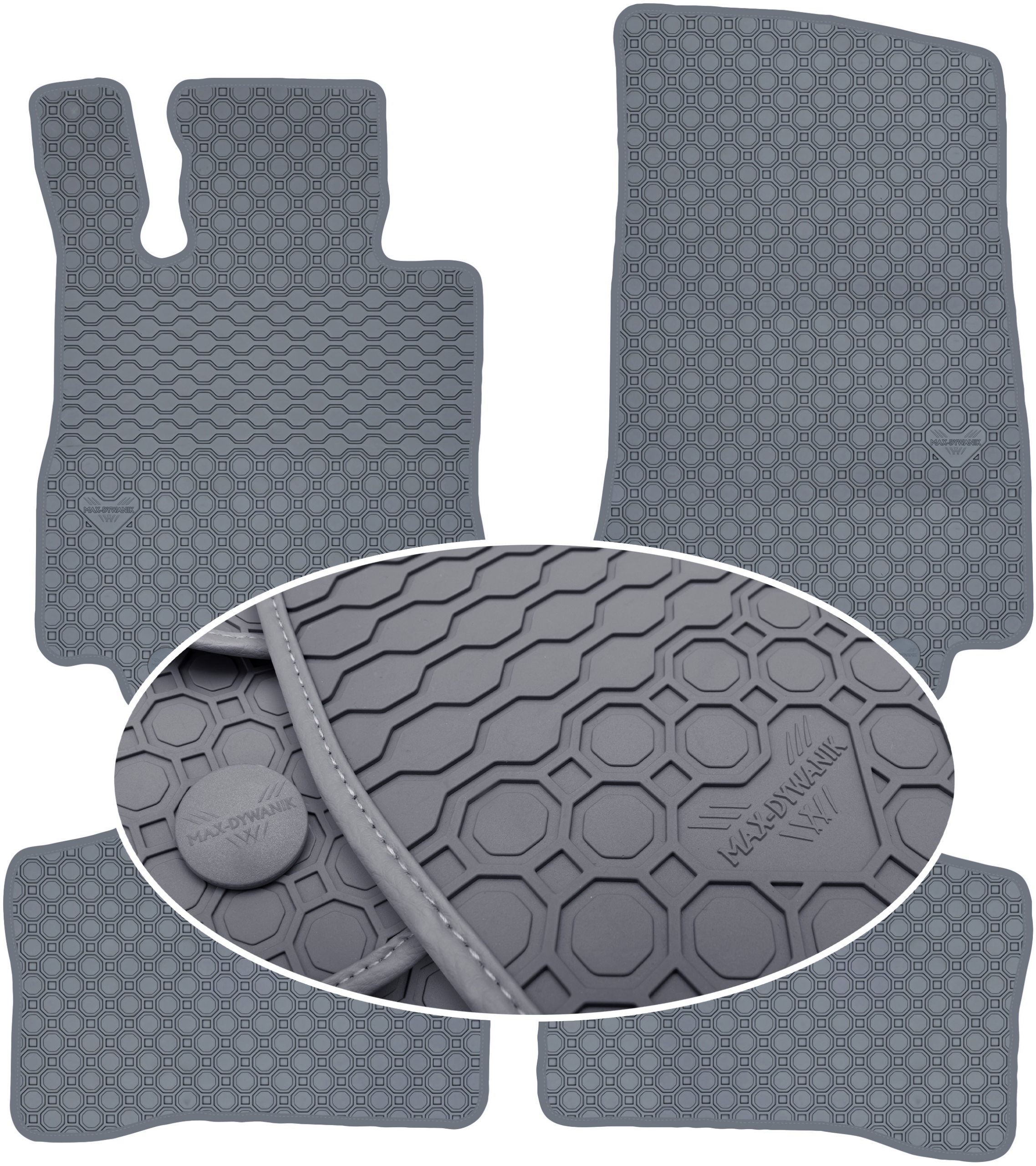 Mercedes Eqc 2019 Koberce Šedé