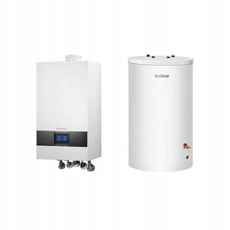 Buderus Logamax plus Kocioł Gazowy GB172i2 25KW bojler 120l sterownik RC100