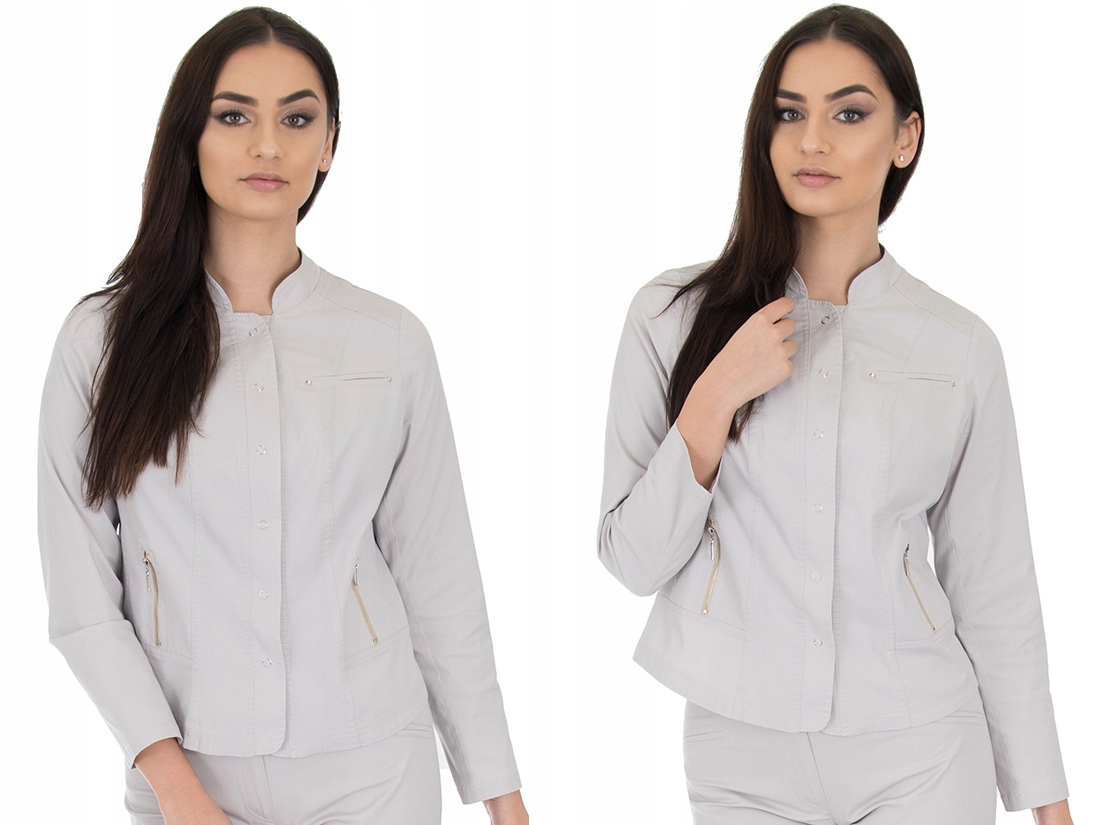 k4 ŻAKIET KURTKA BAWEŁNA STÓJKA (38-52) r.52