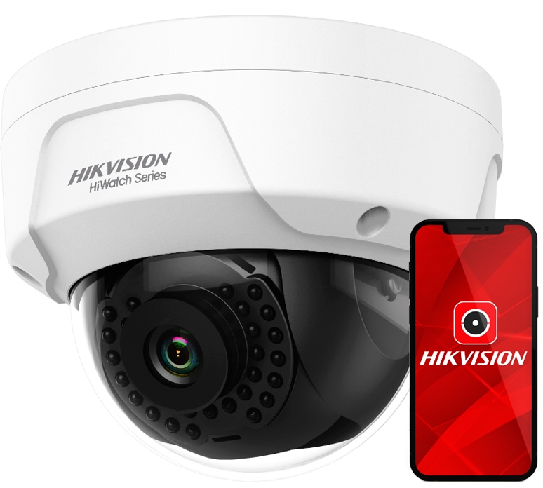 

Kamera Ip Hikvision 4Mpx IK10 IR30 PoE Zewnętrzna