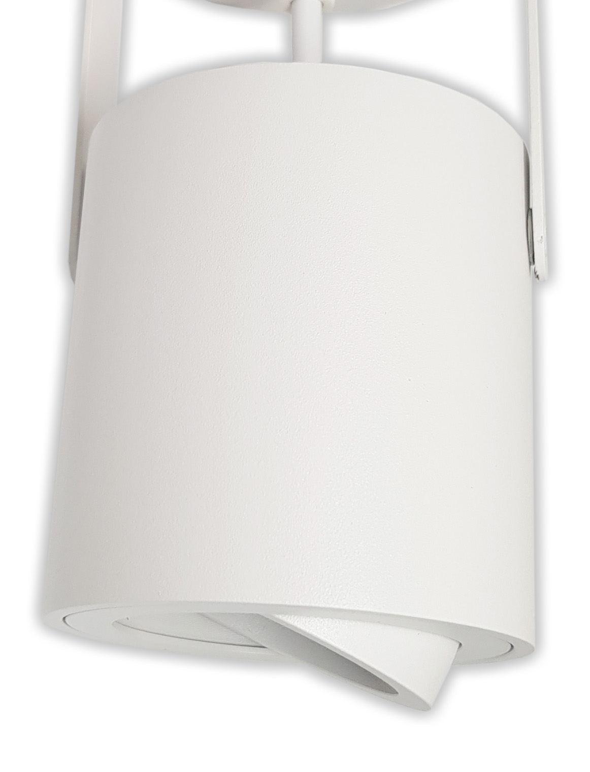 4x SPOT REFLEKTOR GU10 SZYNOPRZEWÓD 1m na szynę 1f Kolor biały