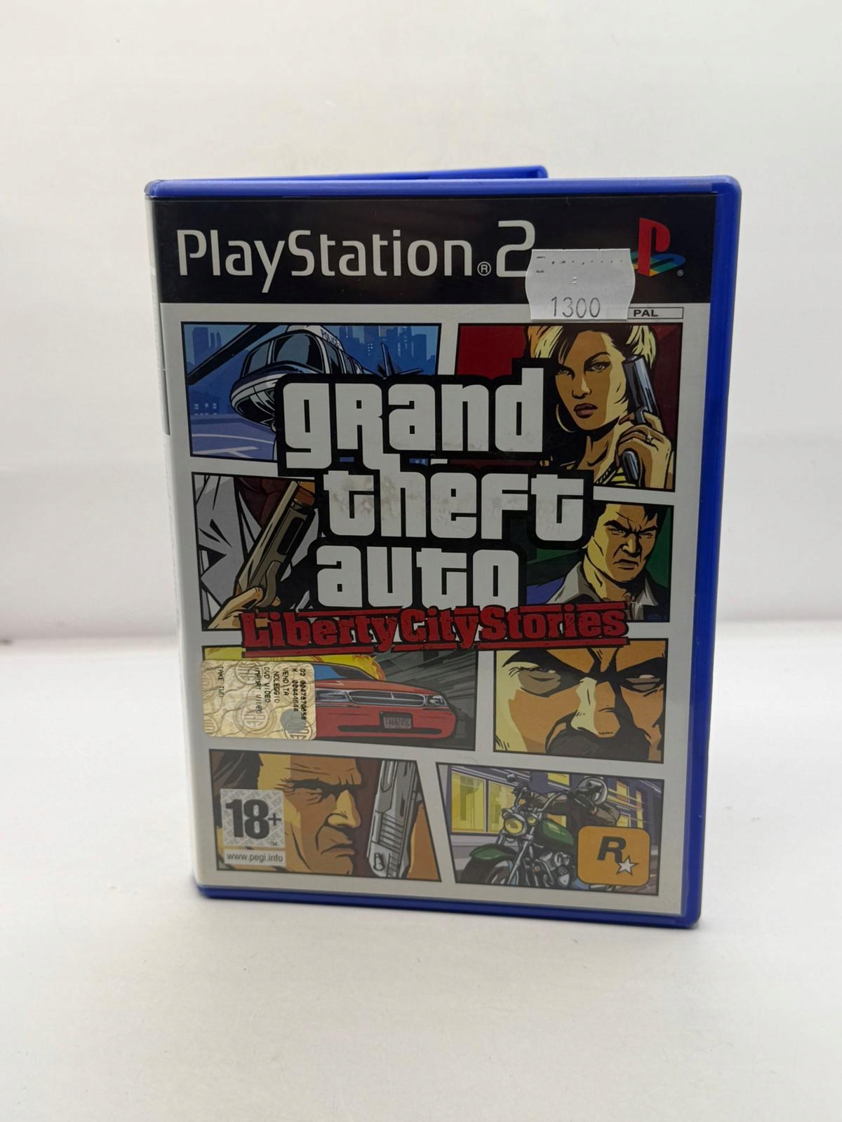 GTA GRAND THEFT AUTO LIBERTY CITY STORIES PS2 KOMPLET Z MAPĄ