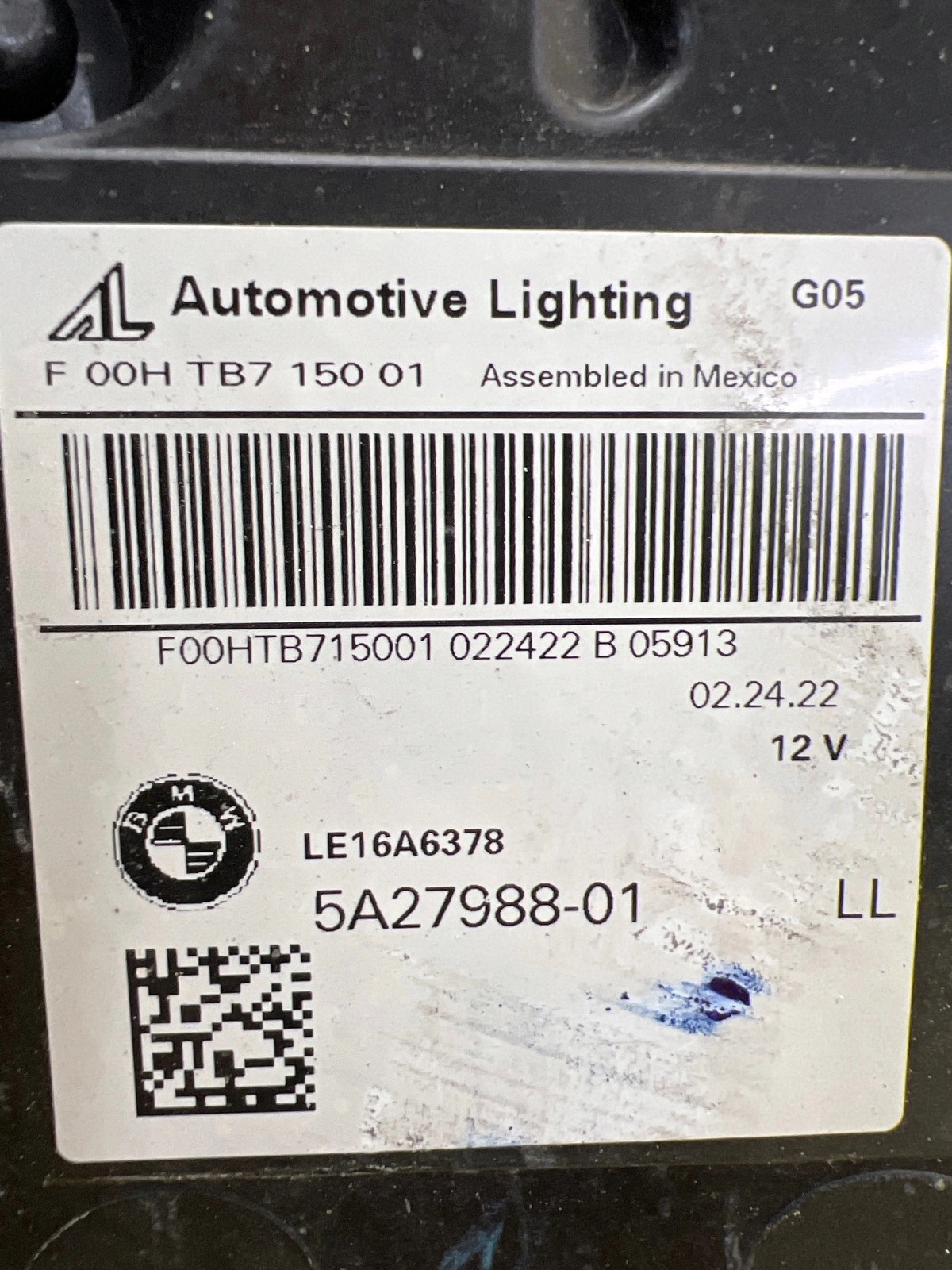 light right front BMW X5 X6 G05 G06 Full Led 5A27988-01