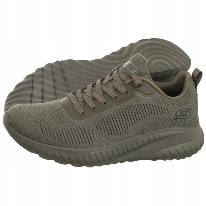 Dámské sportovní boty Skechers Bobs Squad Chaos Face 117209 Olivové